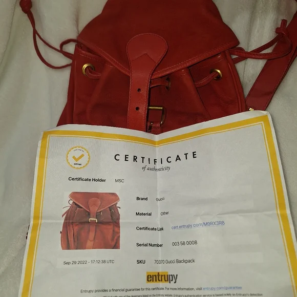 Gucci Backpack - Picture 8 of 15